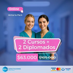 Pack 2 Diplomados + 2 Cursos