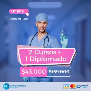 Pack 1 Diplomado + 2 Cursos
