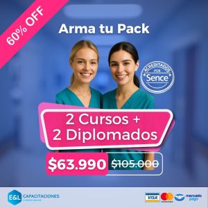 Pack 2 Diplomados + 2 Cursos
