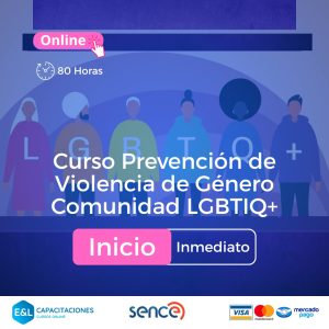 Curso Prevención de la violencia de género y Estrategias clínicas para trabajar con personas LGBTIQ+